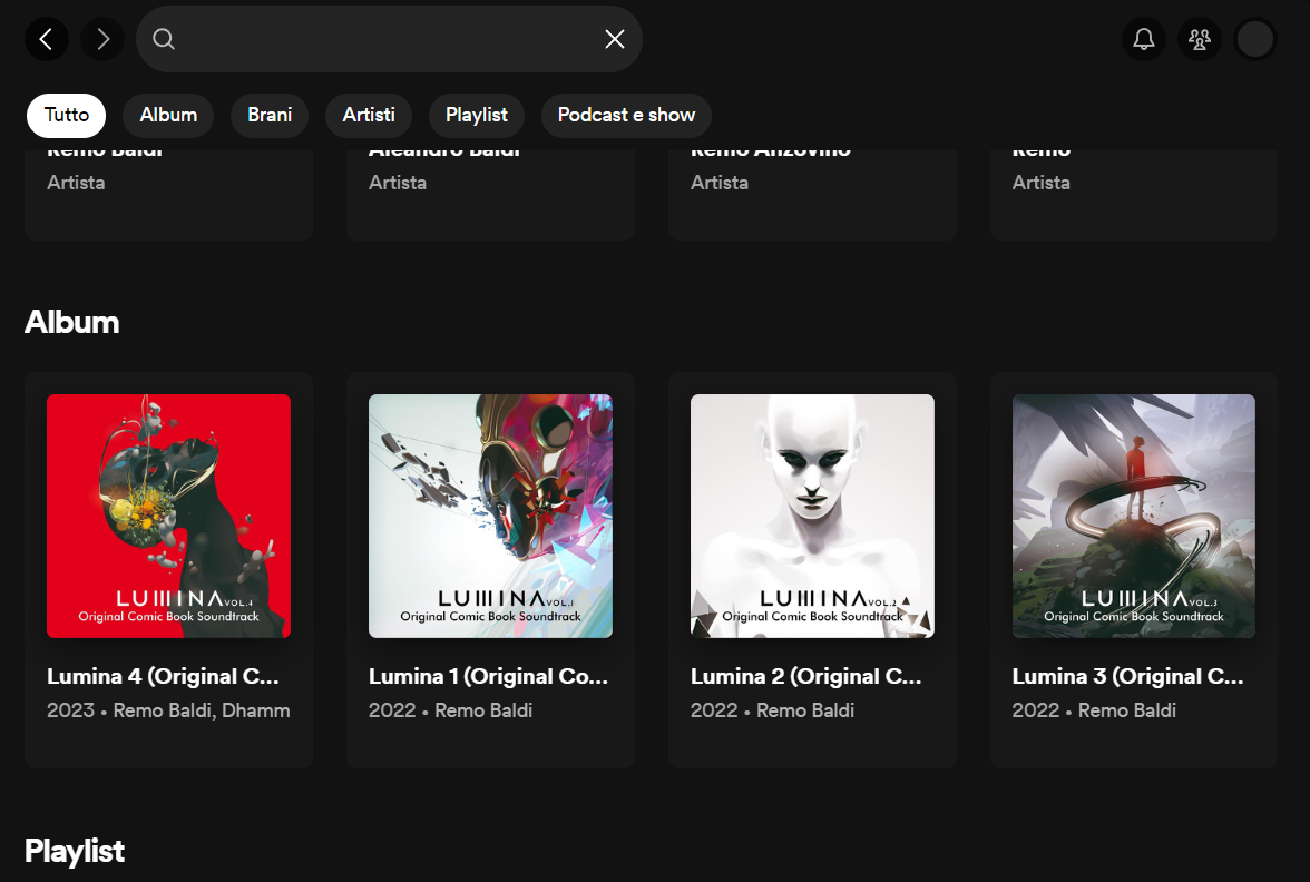 Lumina original soundtrack